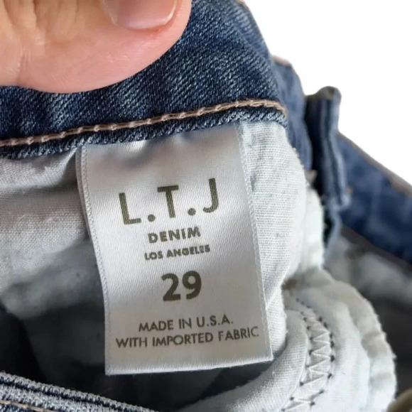 Letter To Juliet Venice Kick Distressed Jeans - Picture 6 of 10